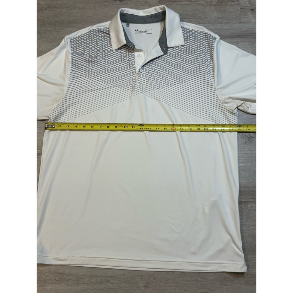 Under Armour Heat Gear Loose Playoff Golf Polo Shirt‎ Size XL - Picture 3 of 6